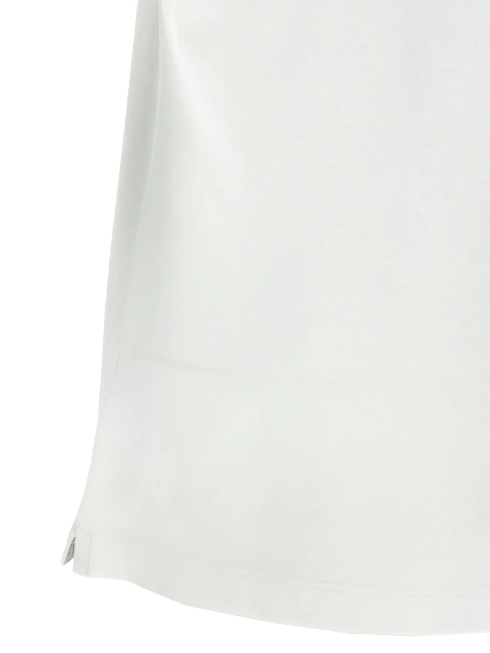 Brunello Cucinelli Piqué poloshirt met geborduurd logo Wit