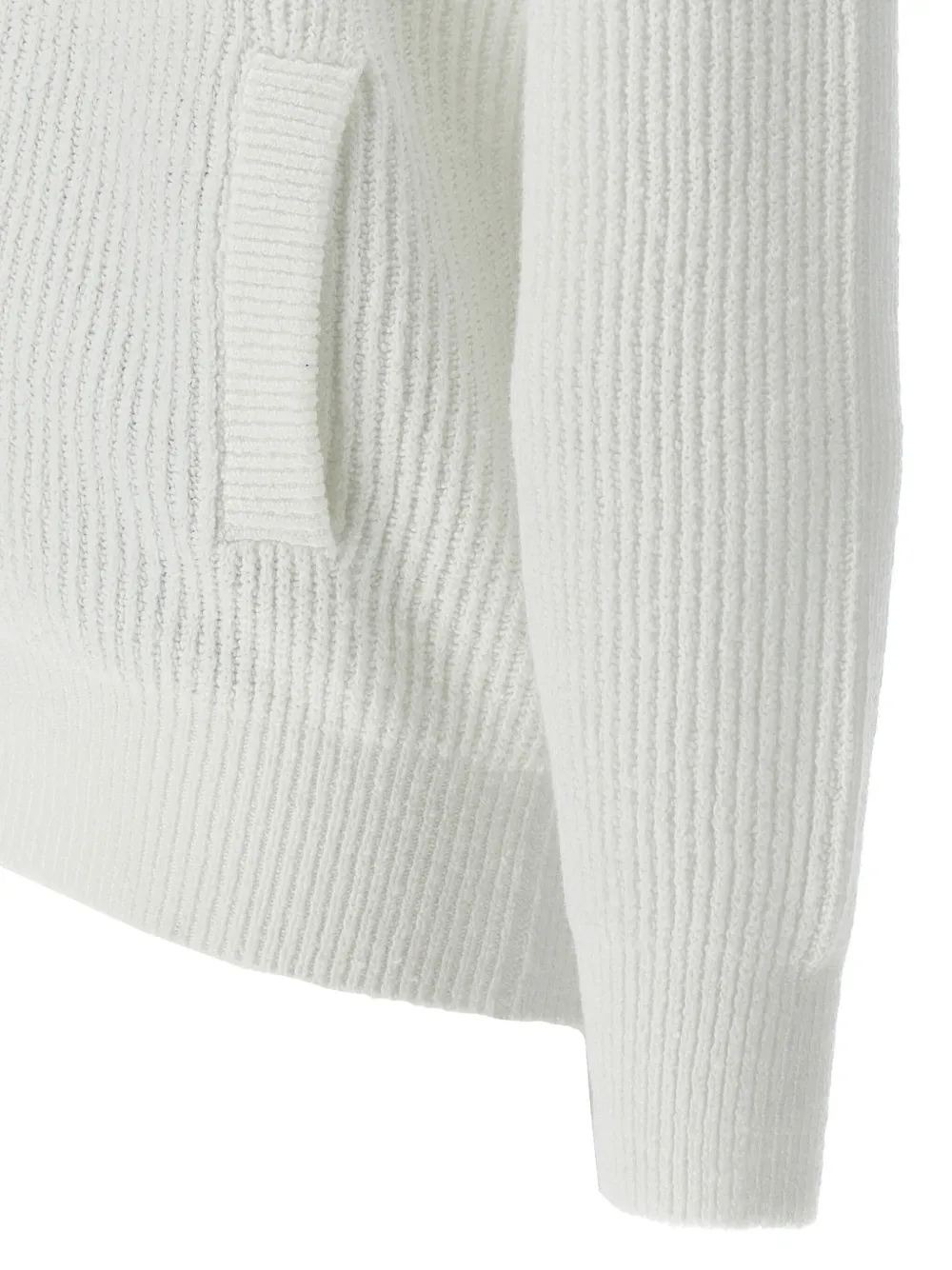 Brunello Cucinelli Vest met rits Wit