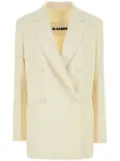 Jil Sander wool double-breasted blazer - Neutrals