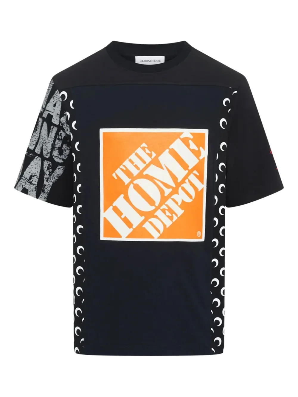 Marine Serre playera Regenerated | negro | Image 1