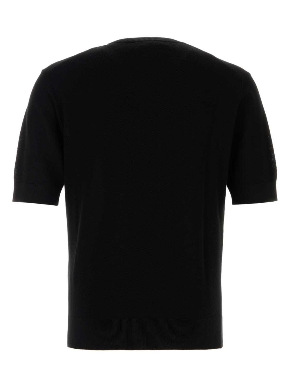 Dolce & Gabbana T-shirt met logoplakkaat - Zwart