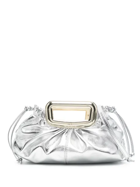 Maje metallic clutch bag