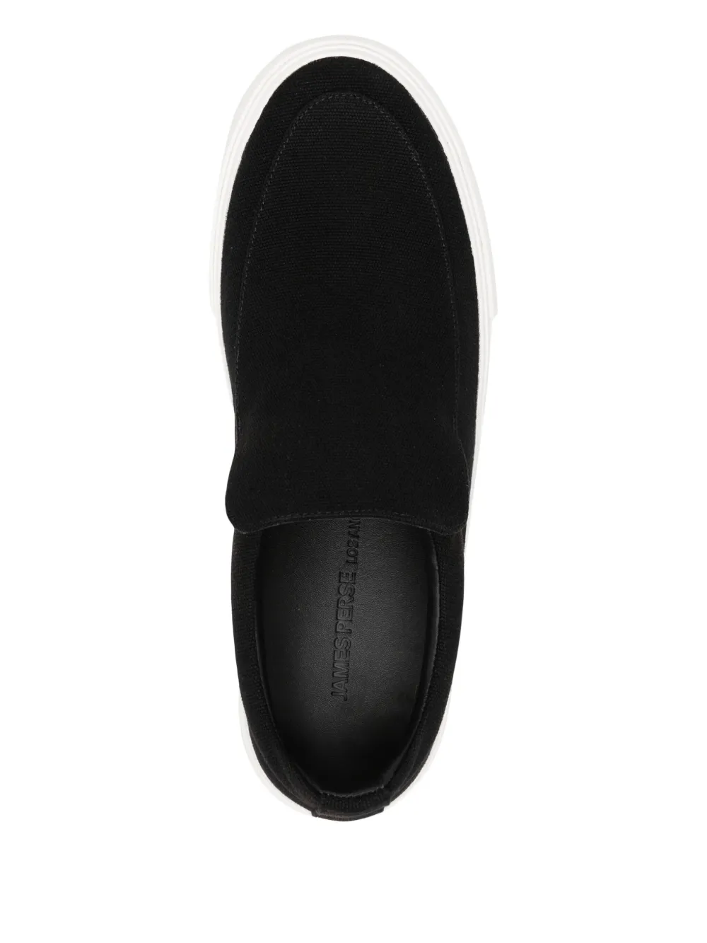 JAMES PERSE CANVAS SLIP-ON SNEAKERS
