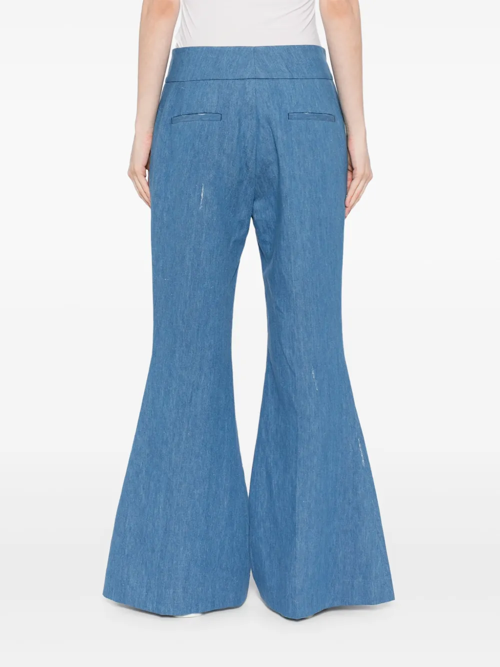 Shop Gabriela Hearst Marsh Flared Jeans