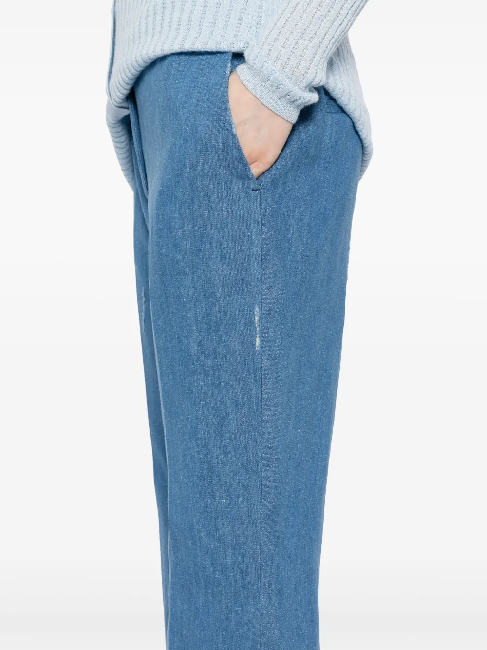 Shop Gabriela Hearst Marsh Flared Jeans