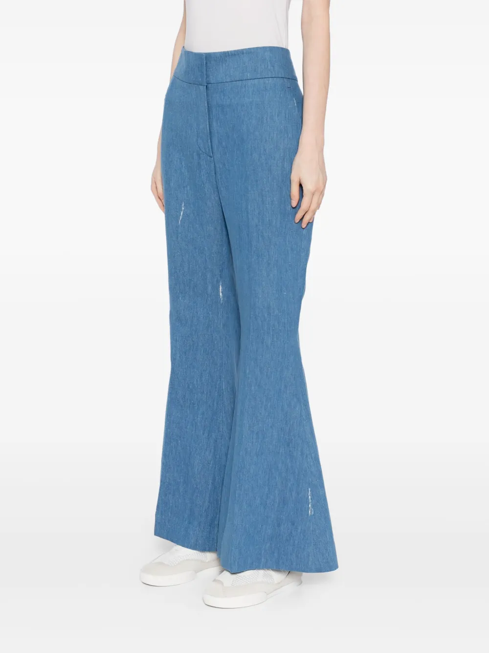Shop Gabriela Hearst Marsh Flared Jeans