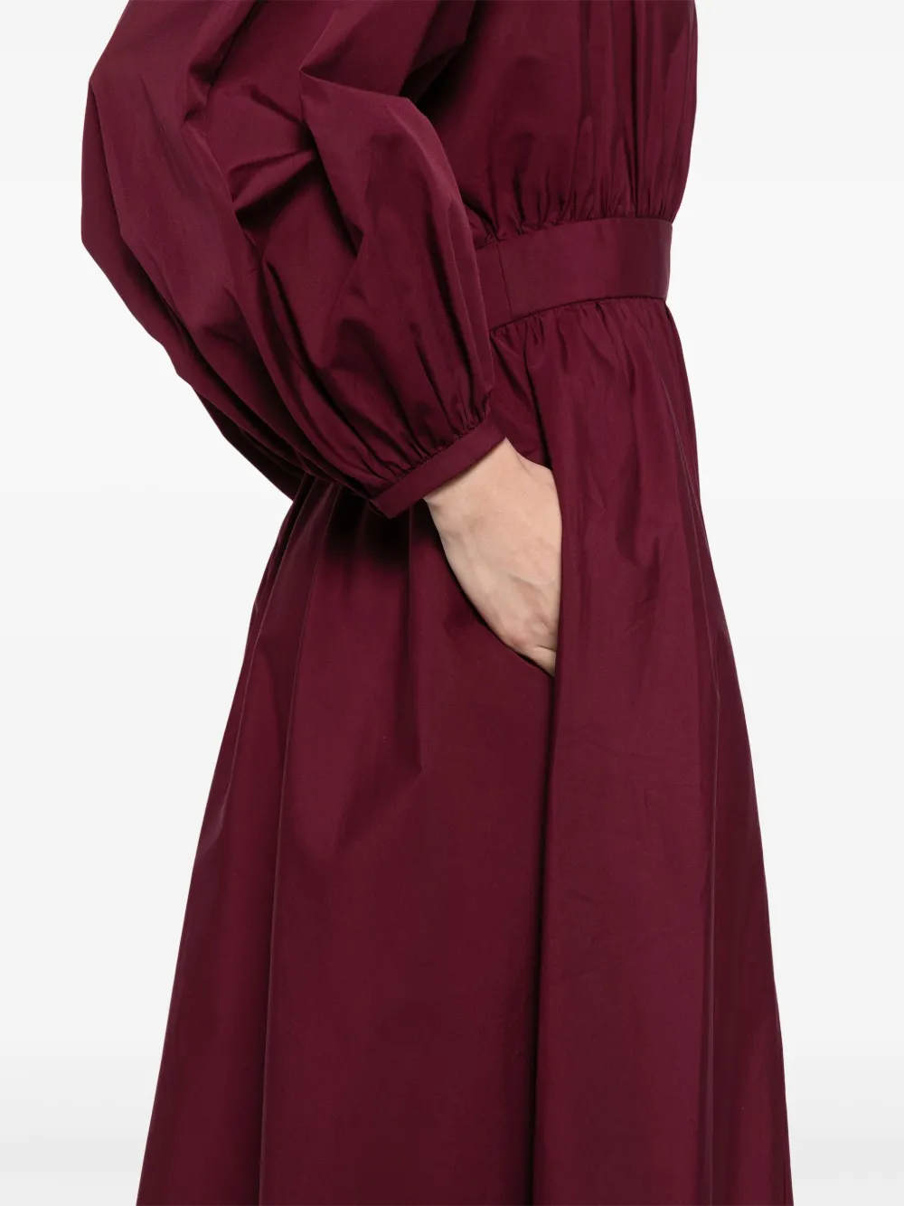 Gabriela Hearst Ahmose maxi-jurk Rood