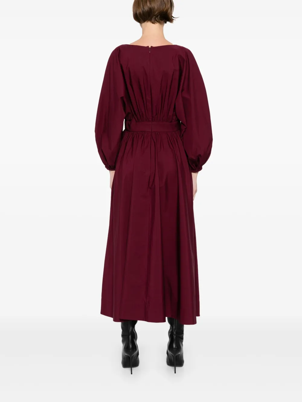 Gabriela Hearst Ahmose maxi-jurk Rood