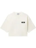 MSGM open-back T-shirt - Neutrals