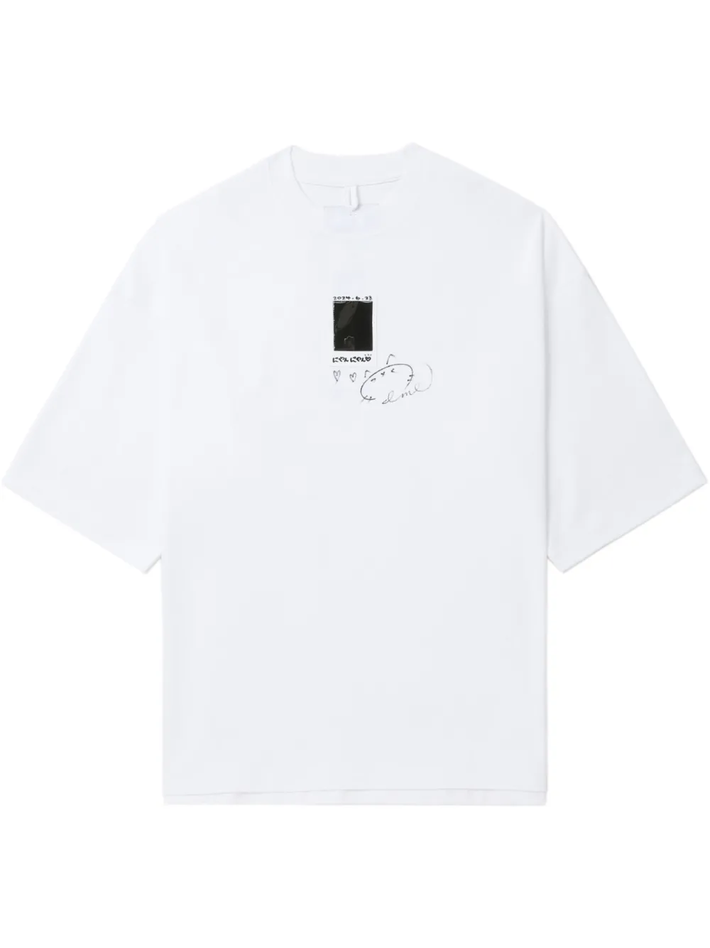 logo-print T-shirt