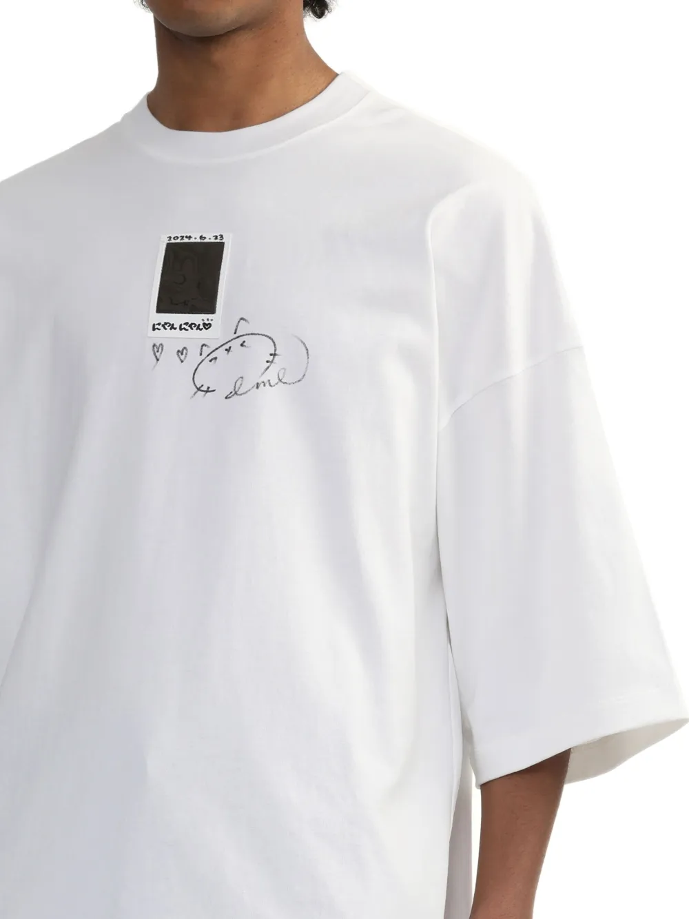 DOUBLET LOGO-PRINT T-SHIRT
