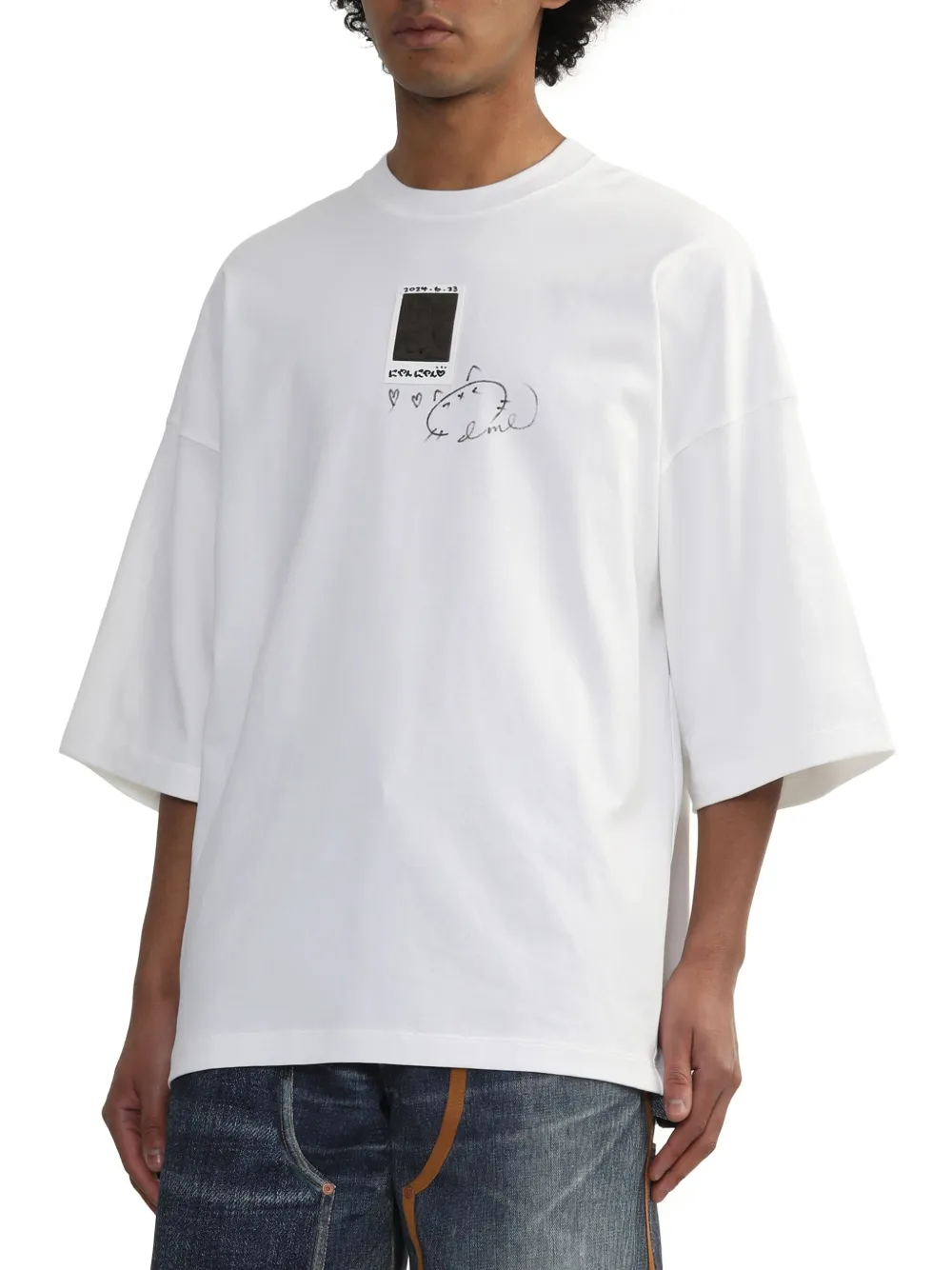 DOUBLET LOGO-PRINT T-SHIRT