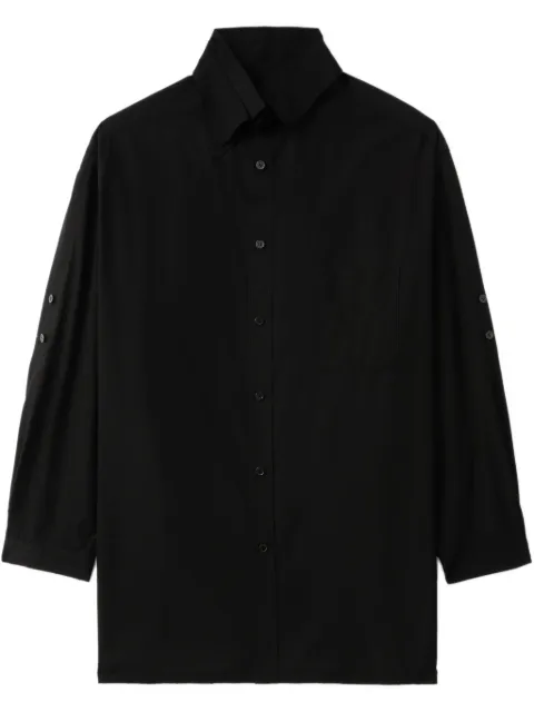 Yohji Yamamoto single-breasted shirt