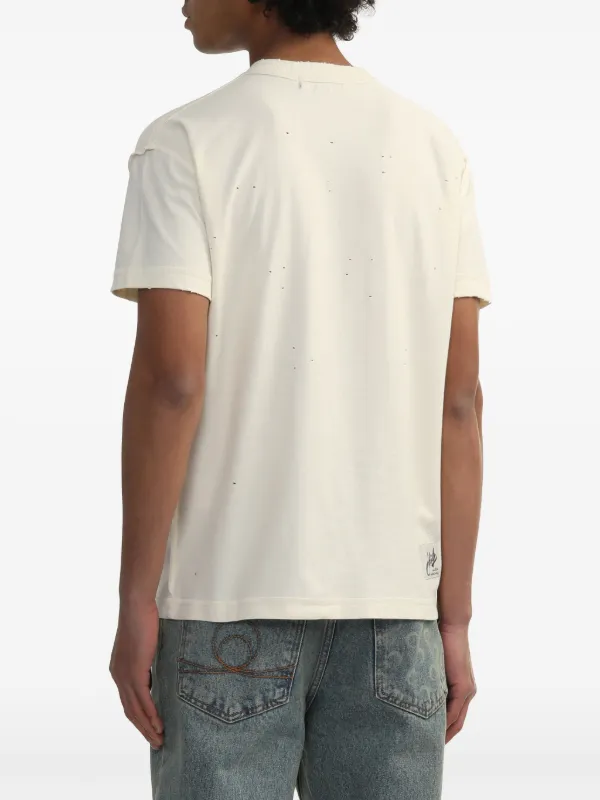 Andersson Bell Printed Cotton t-shirt | White | FARFETCH