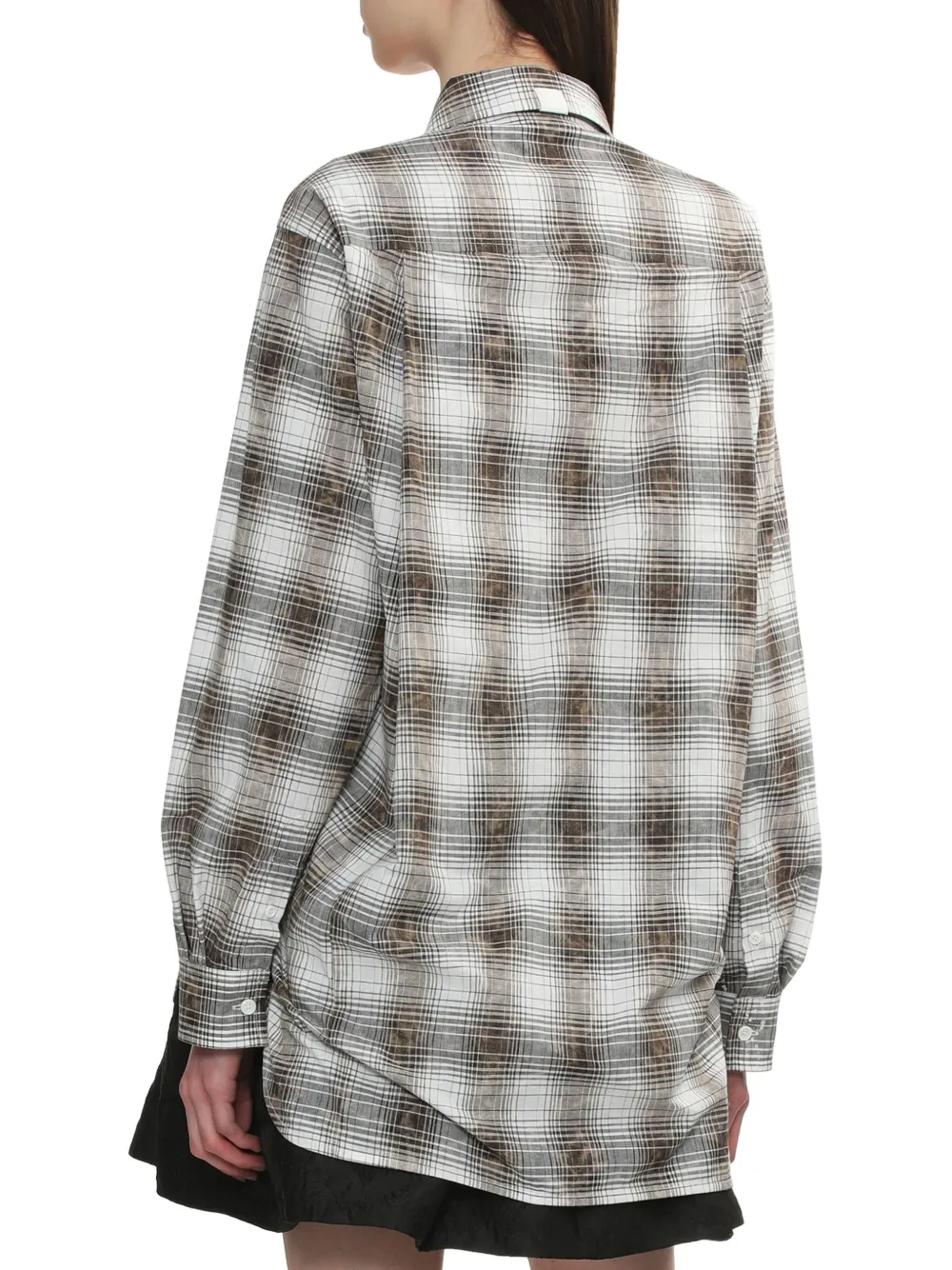 Juun.J Blouse met bloemenprint Bruin