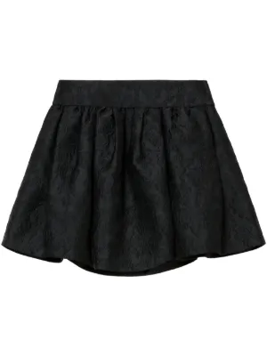 Junya Watanabe ベルテッド プリーツスカート | ブラック | FARFETCH JP