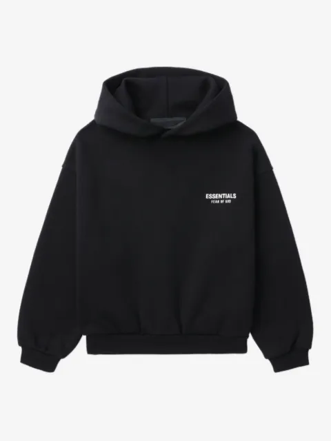 FEAR OF GOD ESSENTIALS KIDS logo-print hoodie