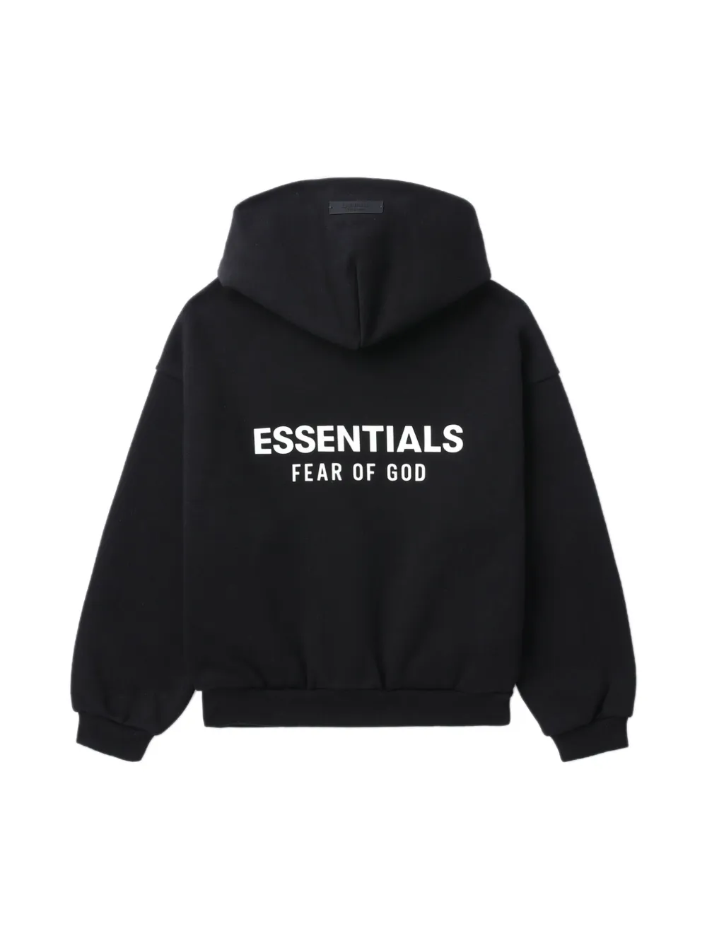 FEAR OF GOD ESSENTIALS KIDS Hoodie met logoprint - Zwart