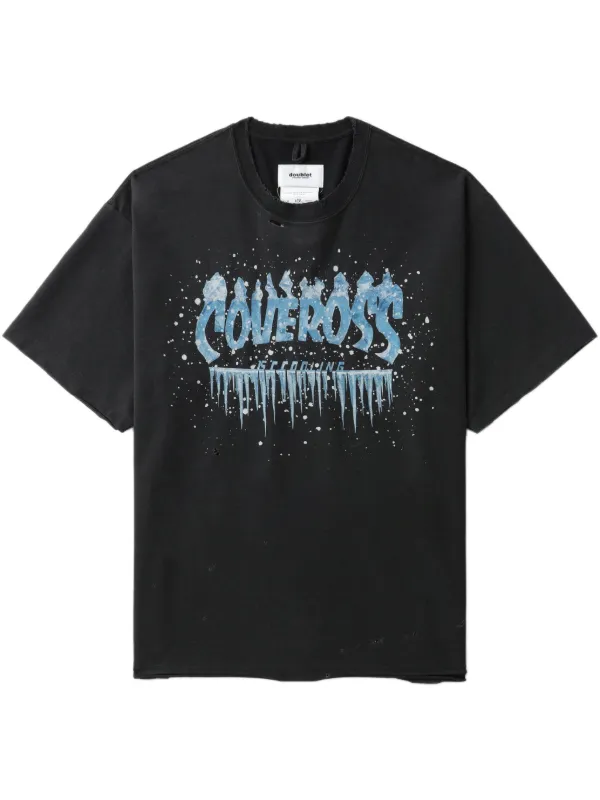 Doublet コットン Tシャツ | ブラック | FARFETCH JP