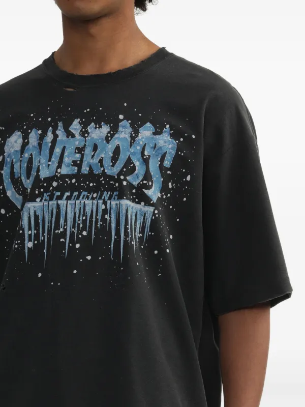 Doublet コットン Tシャツ | ブラック | FARFETCH JP