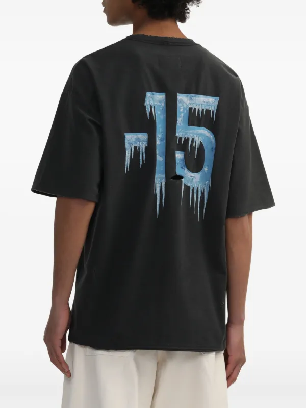 doublet T-SHIRT ブラック L Doublet コットン Tシャツ | ブラック | FARFETCH JP