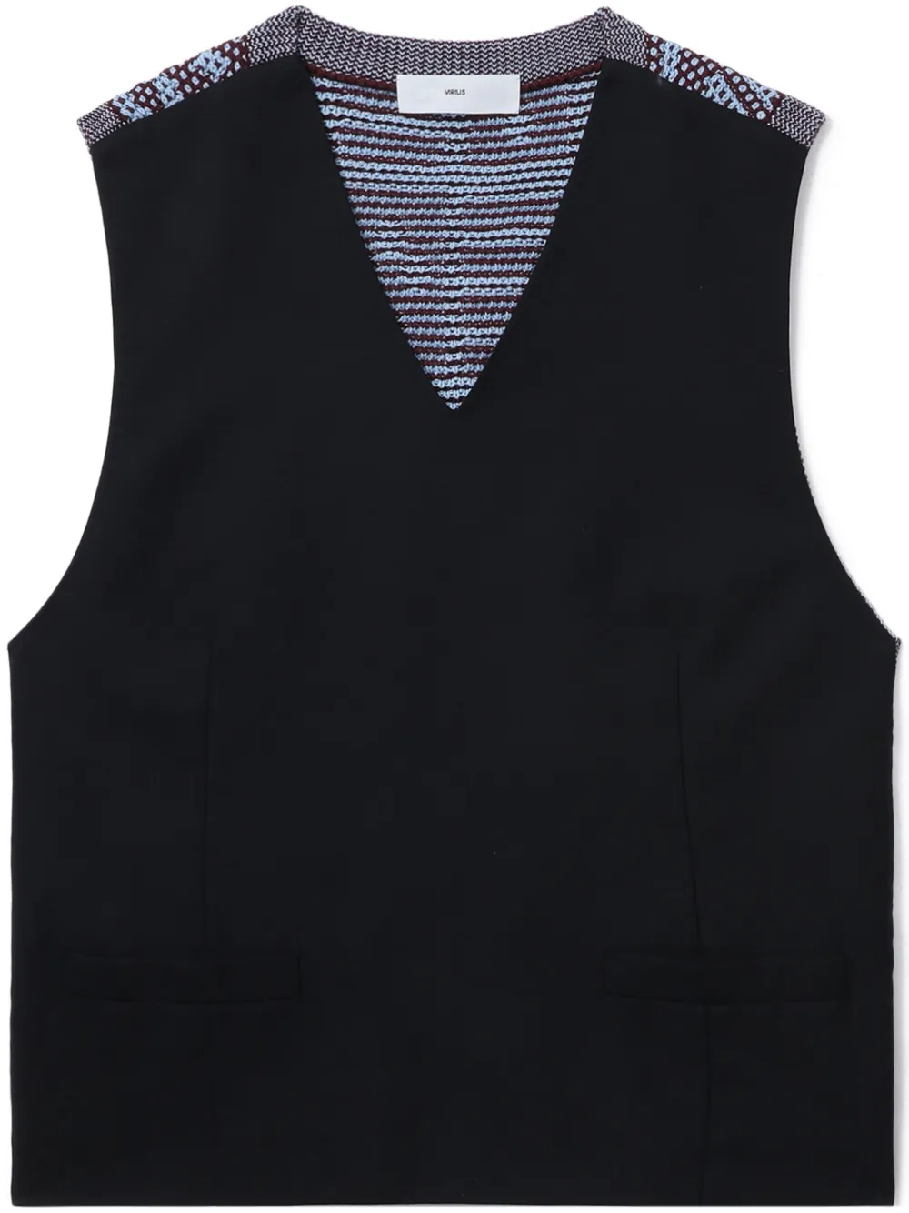 wool-blend vest