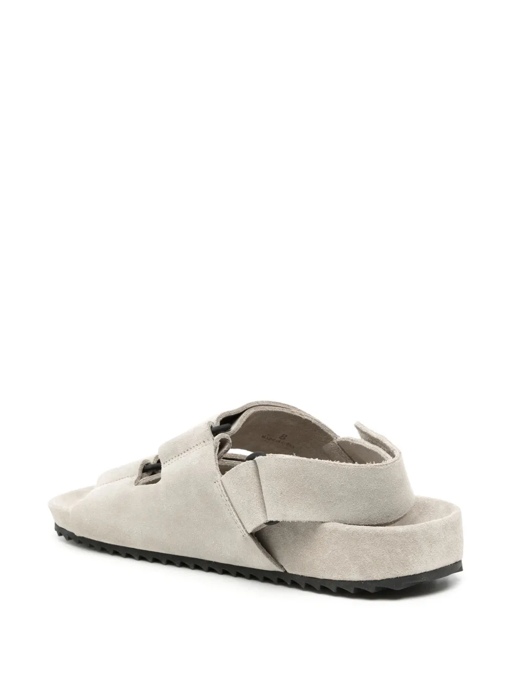 James Perse double touch-strap sandals Grey