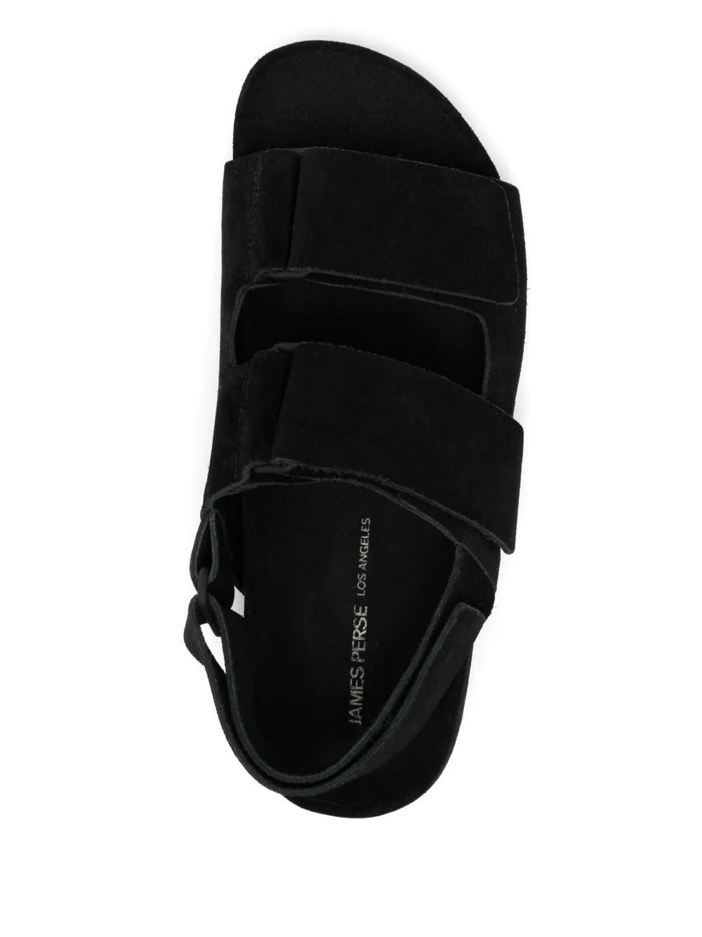 James Perse double touch-strap sandals Black