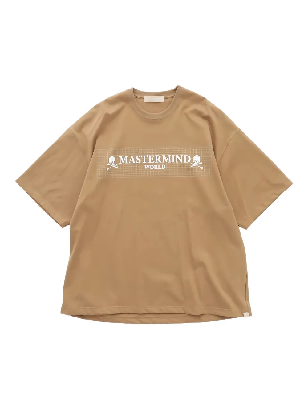 Mastermind World スカルプリント Tシャツ - ニュートラル Mastermind World スカルプリント Tシャツ - ニュートラル