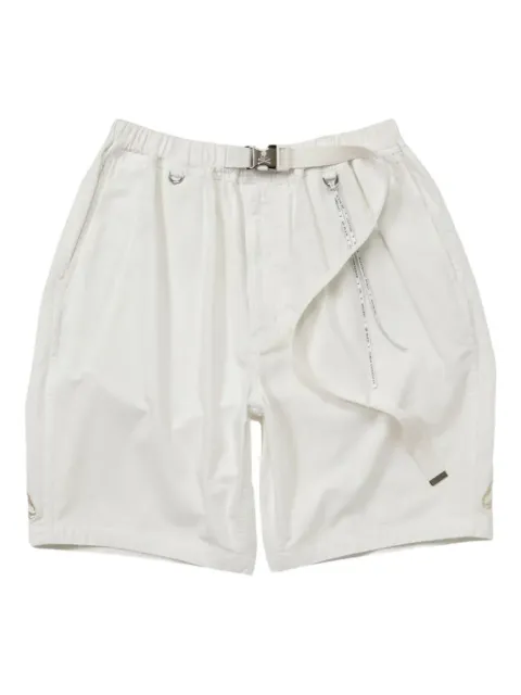 Mastermind World skull-embellished belted cargo shorts