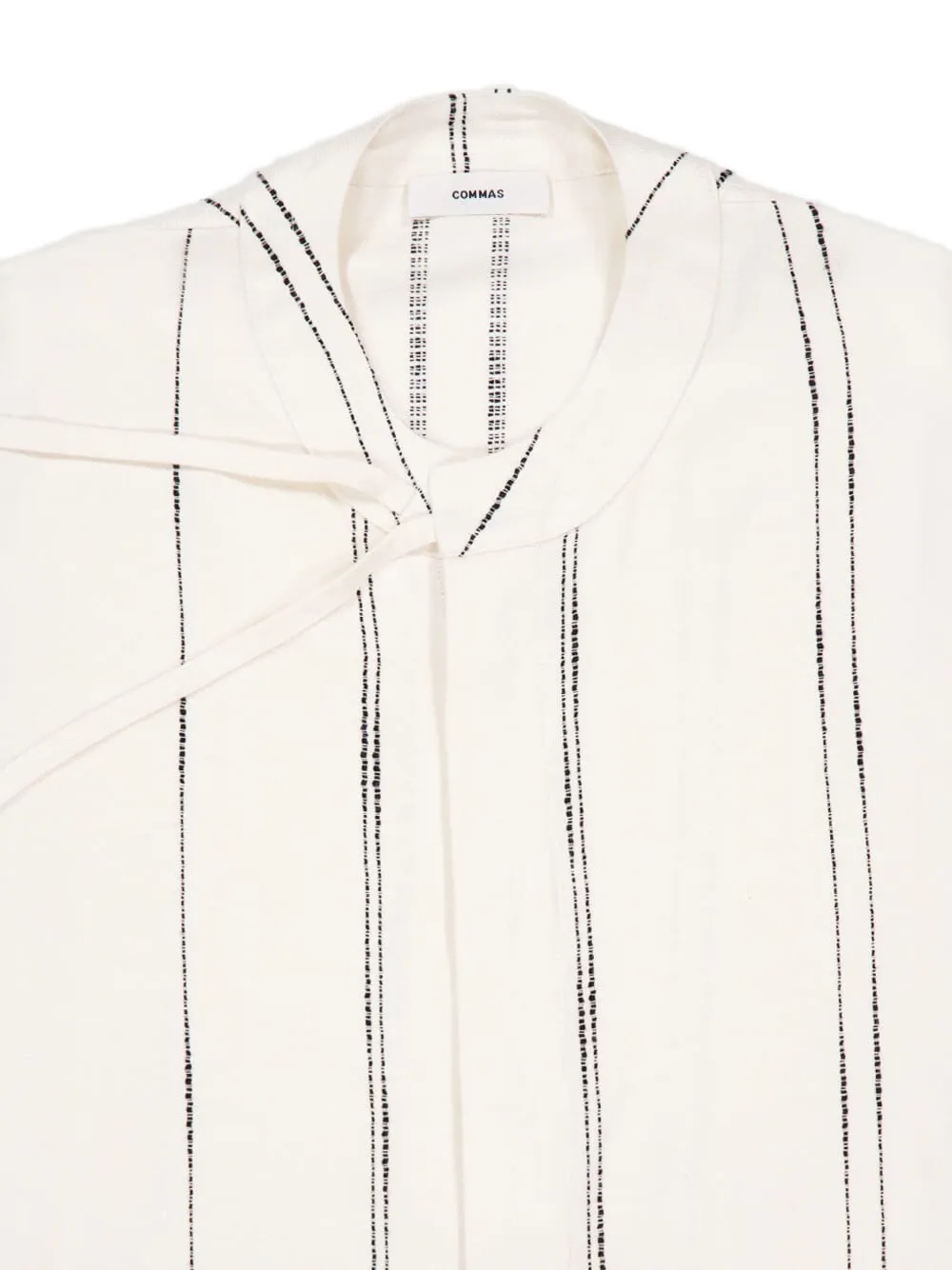 Commas Woven Stripe-pattern Shirt In Multi