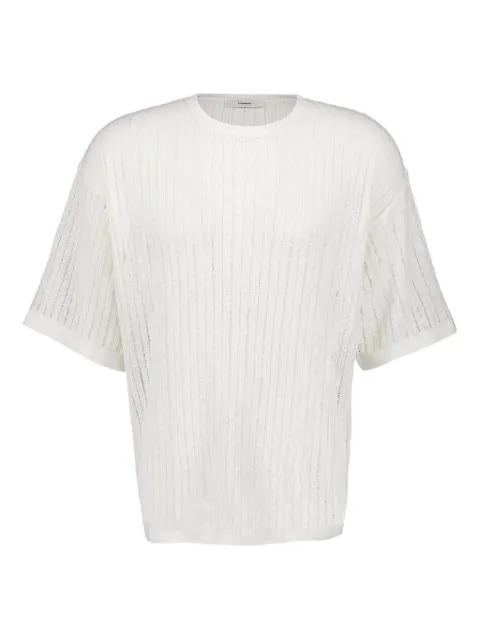 COMMAS pointelle knit T-shirt