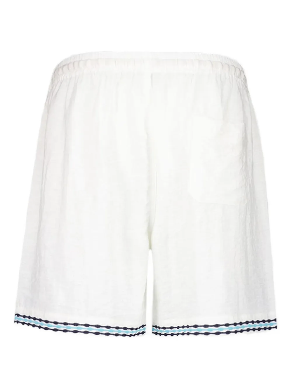 COMMAS Shorts met borduurwerk - Wit