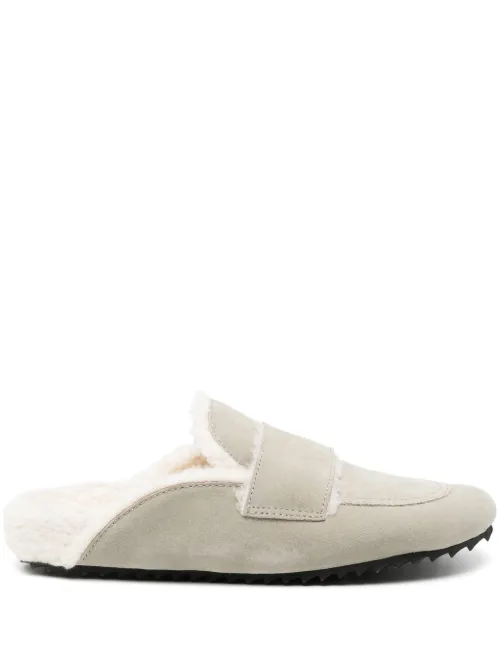 James Perse sandales en daim - Gris - James Perse - Modalova