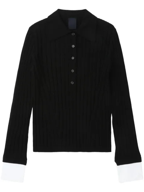 Juun.J shirt-cuff jumper