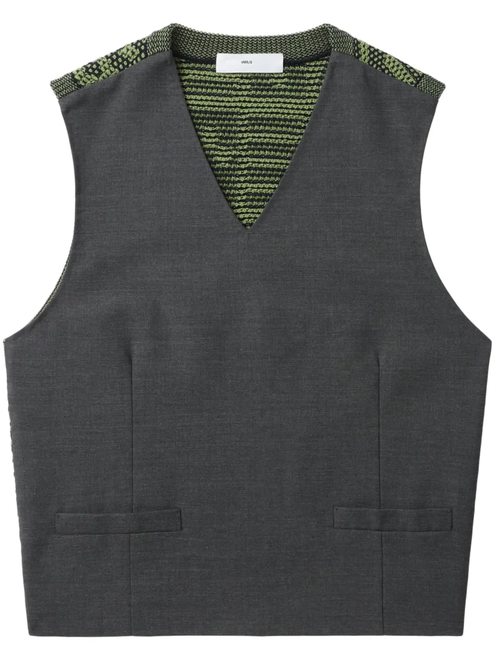 wool-blend vest