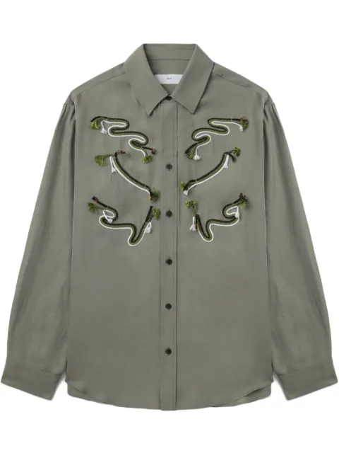 Toga camisa de sarga