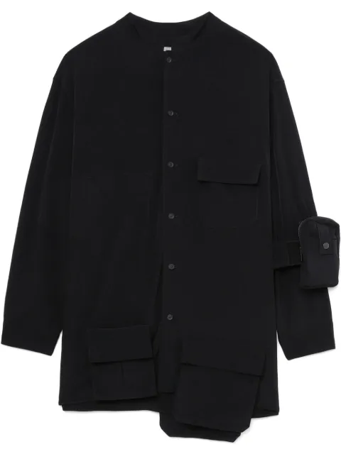 Yohji Yamamoto multi-pockets shirt