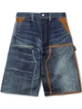 Andersson Bell cotton denim shorts - Blue