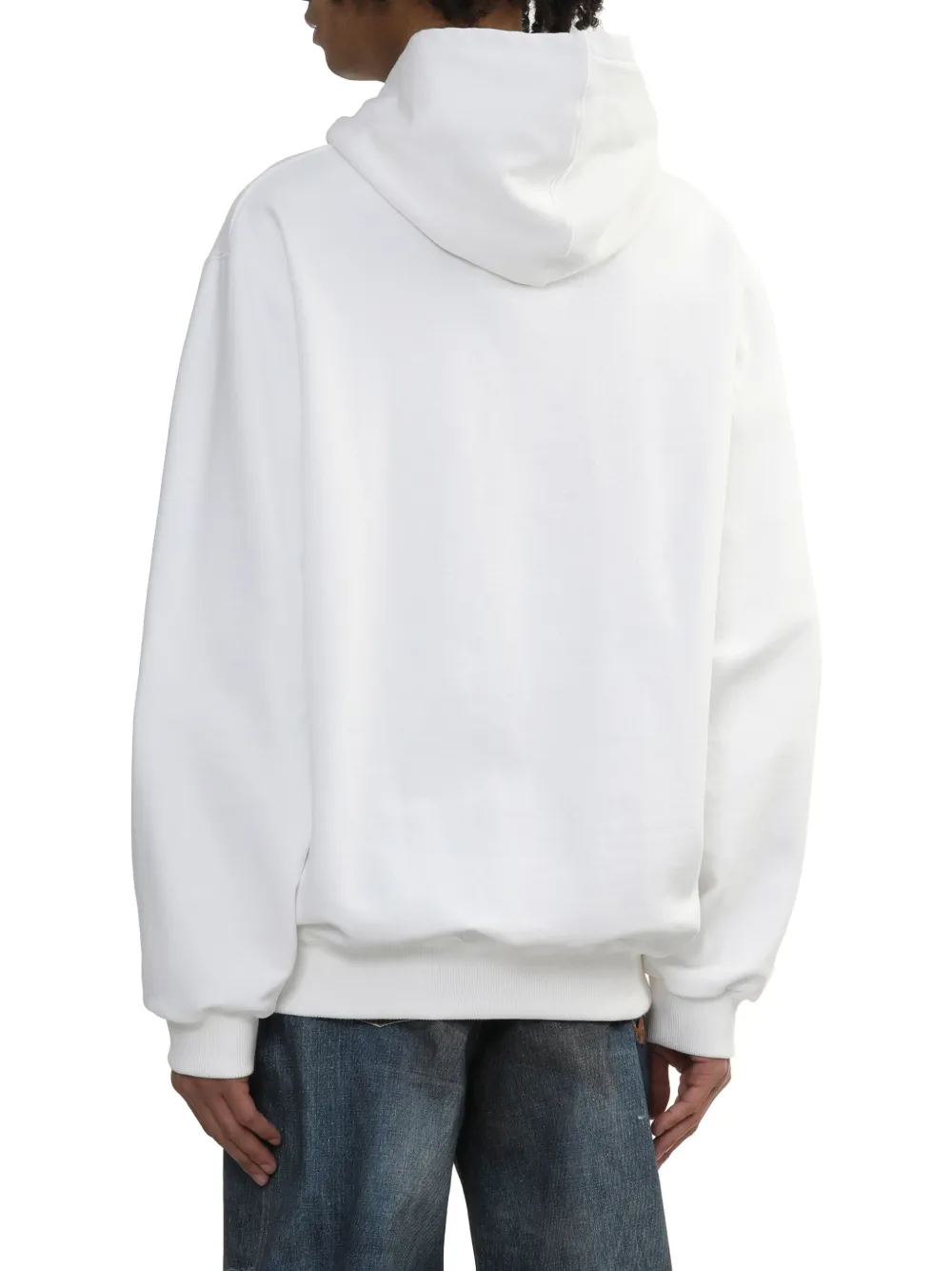 Doublet Katoenen hoodie Wit