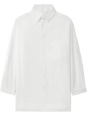 Sacai x Thomas Mason シャツ | ホワイト | FARFETCH JP
