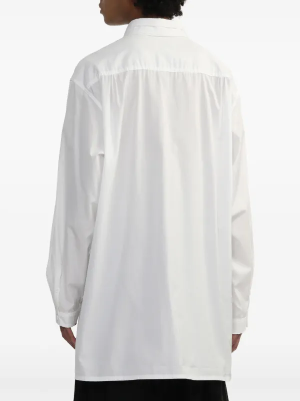Yohji Yamamoto Cotton Shirt | White | FARFETCH CA
