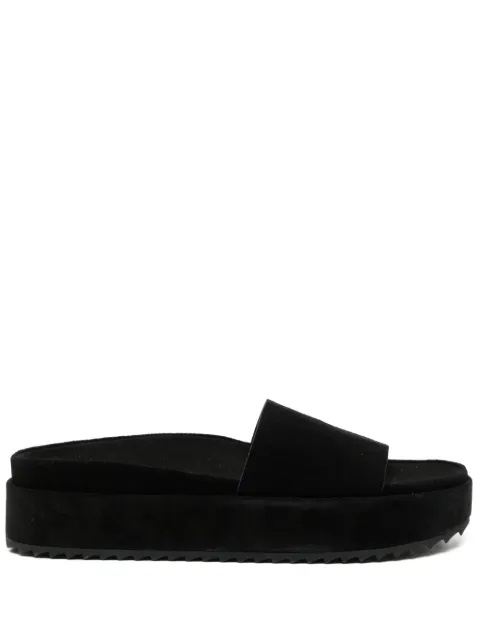 James Perse suede sandals