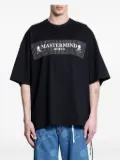 Mastermind World graphic-print cotton T-shirt - Black
