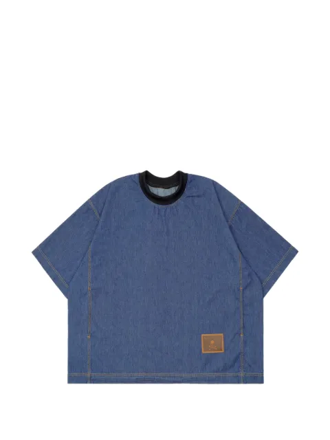 Mastermind Japan zipped-hem T-shirt