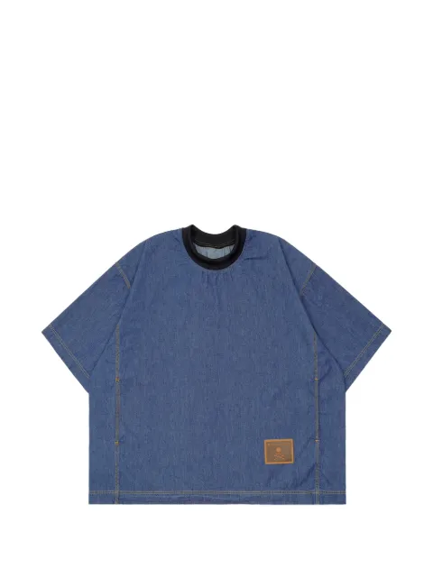 Mastermind Japan zipped-hem T-shirt