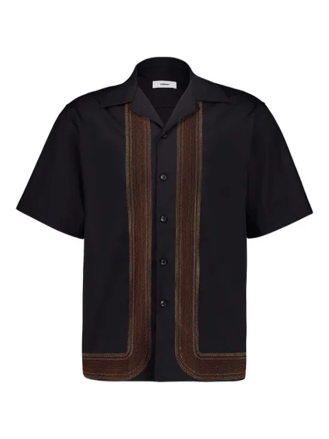 COMMAS camisa con bordado en zigzag