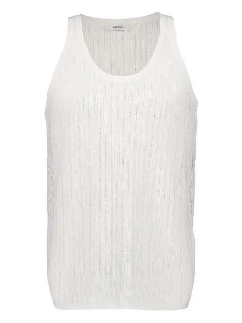 COMMAS pointelle knit tank