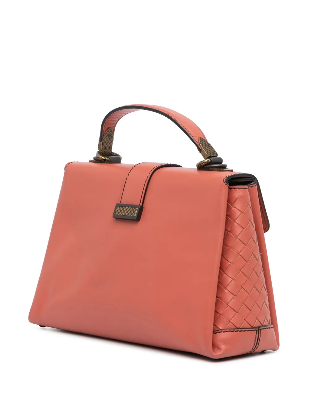 Bottega Veneta Pre-Owned Borsa a tracolla Intrecciato Piazza piccola in nappa 2012-2023 | Cartelle e borsa a tracolla | Image 3