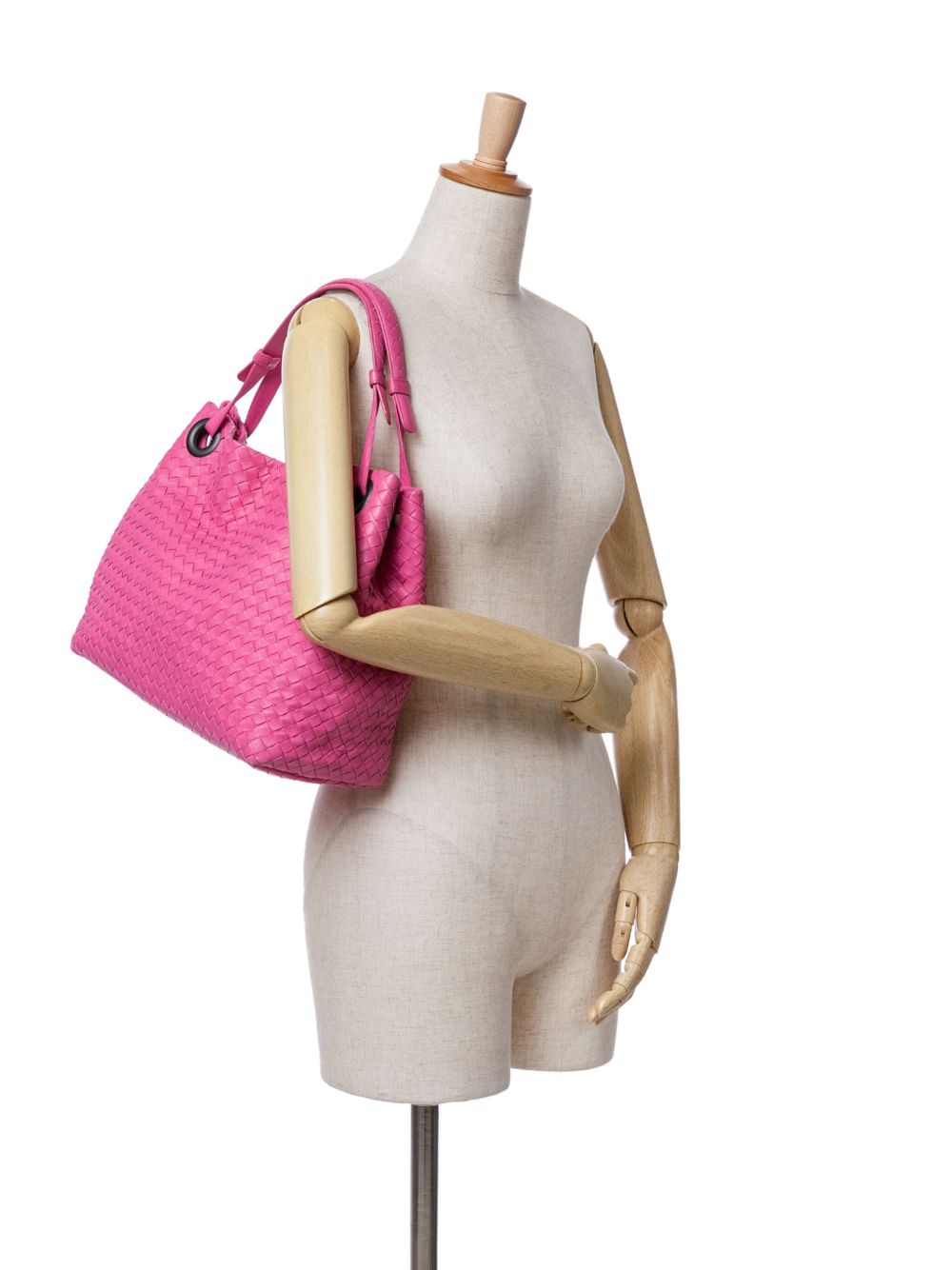 Bottega Veneta Pre-Owned 2012-2024 Intrecciato Bella tote bag - Roze